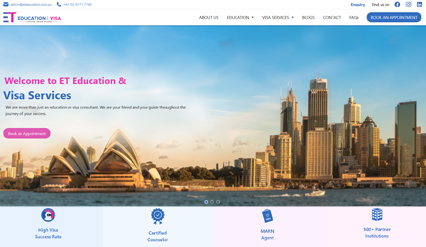 ET Education website